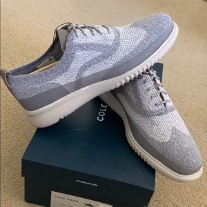 NWT Mens 2.ZERØGRAND Wingtip Oxford (Style #C2882)